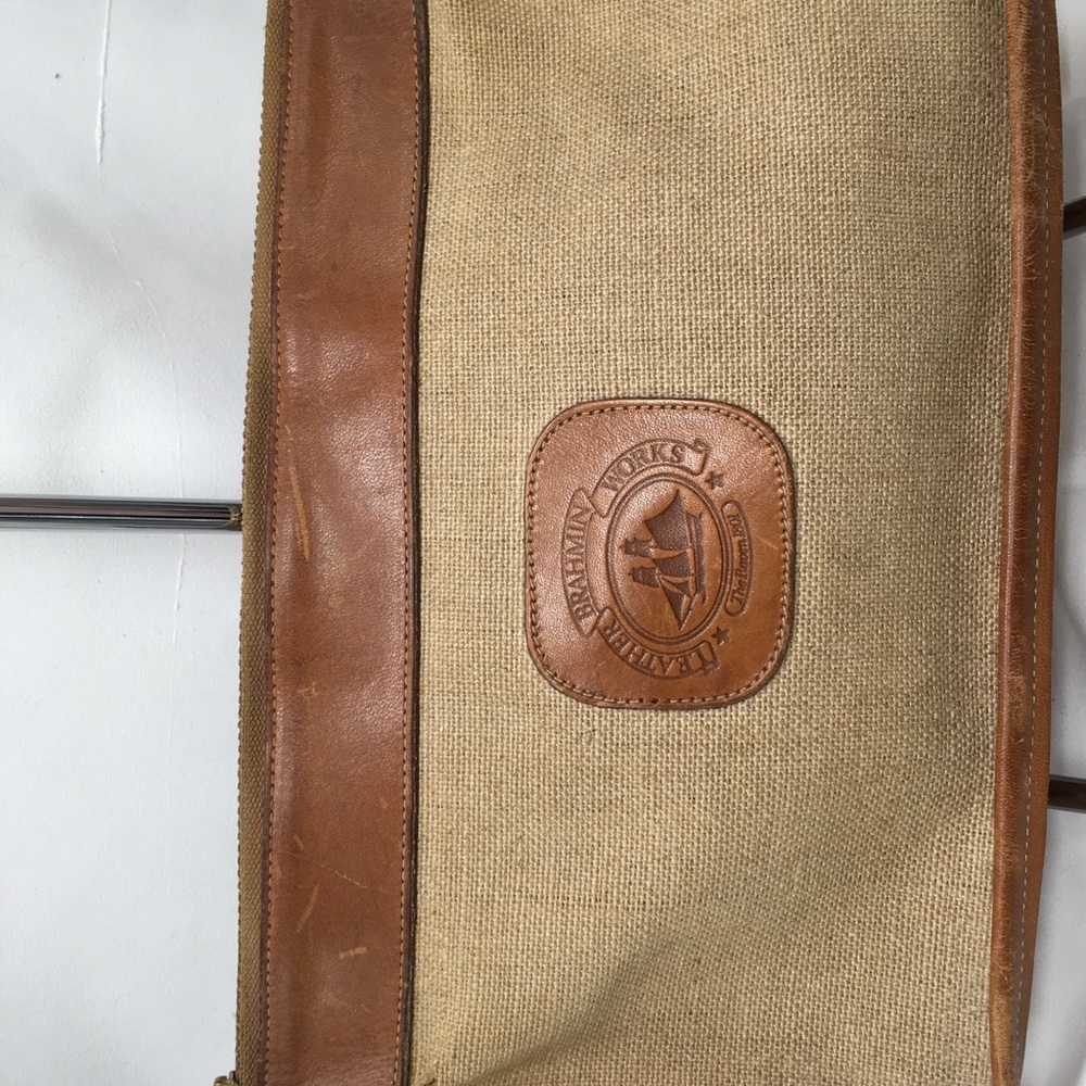Brahmin Vintage Leather Works Shoulder Handbag Distressed ✅ Offers Welcome - Picture 2 of 12